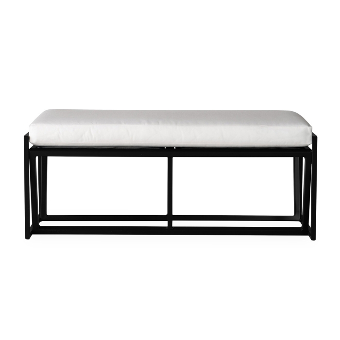 Summit Loveseat Ottoman front view
