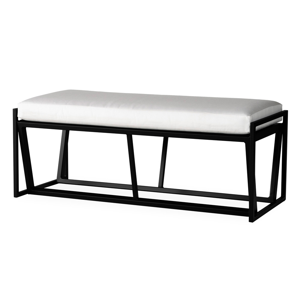 Lloyd Flanders Summit Loveseat Ottoman - 74027
