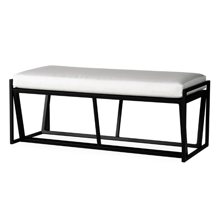 Lloyd Flanders Summit Loveseat Ottoman