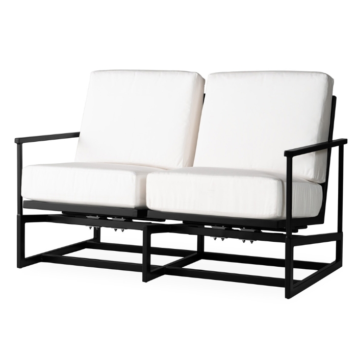 Lloyd Flanders Summit Spring Rocker Loveseat - 74047