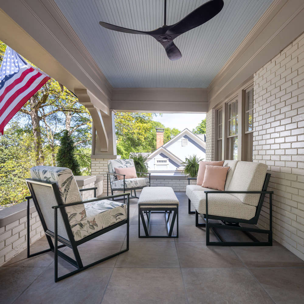 Lloyd Flanders Summit Patio Set with Spring Rocker Loveseat and Lounge Chairs - LF-SUMMIT-SET1