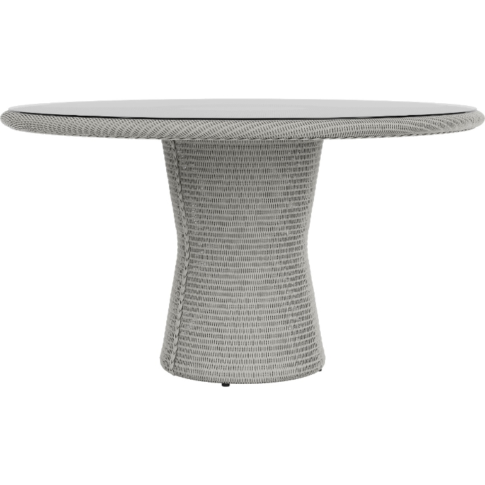 Lloyd Flanders Loom 54” Round Pedestal Dining Table