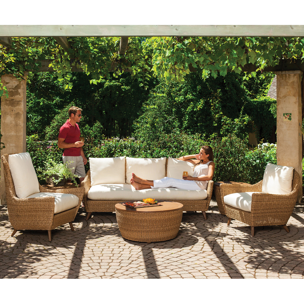 Lloyd Flanders Tobago End Table - Thumbnail 4