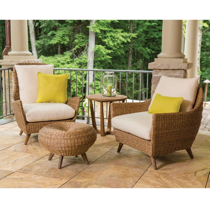 Teak 24" Round End Table - 286124