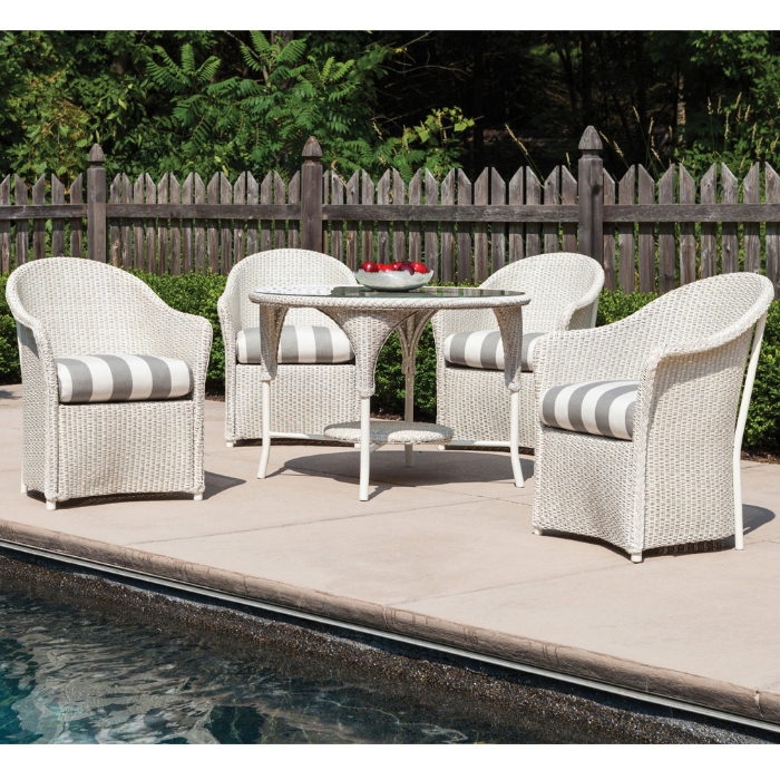 Weekend Retreat Wicker Dining Arm Chair - 72001