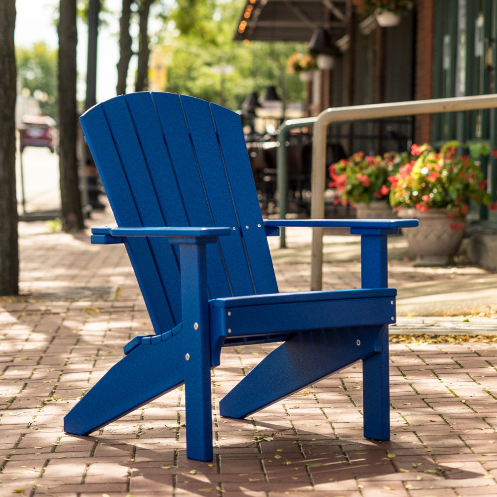 Lakeside Adiorndack Chairs blue