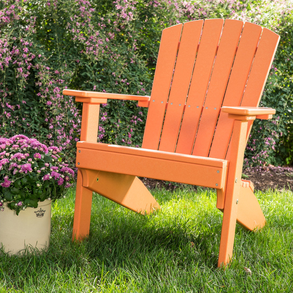 Lakeside Adiorndack Chairs tangerine