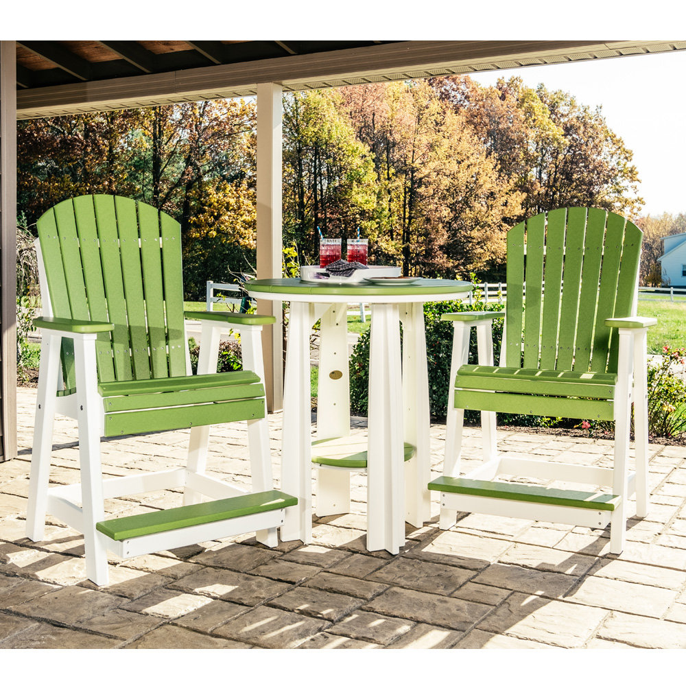 Adirondack Balcony Chairs green