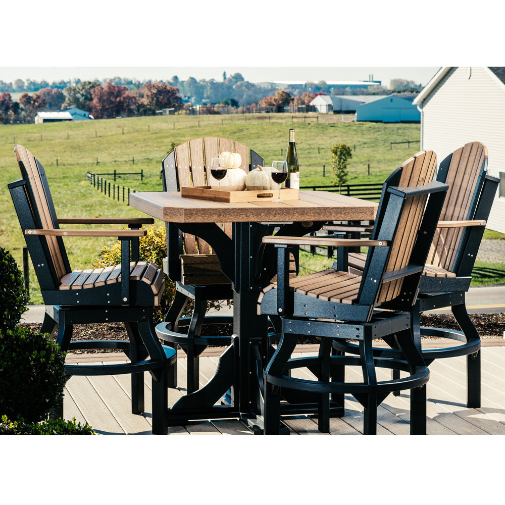 Small outdoor bar table