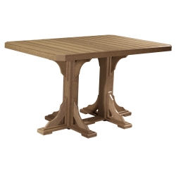 LuxCraft 4x6' Rectangular Bar Table - P46RTB