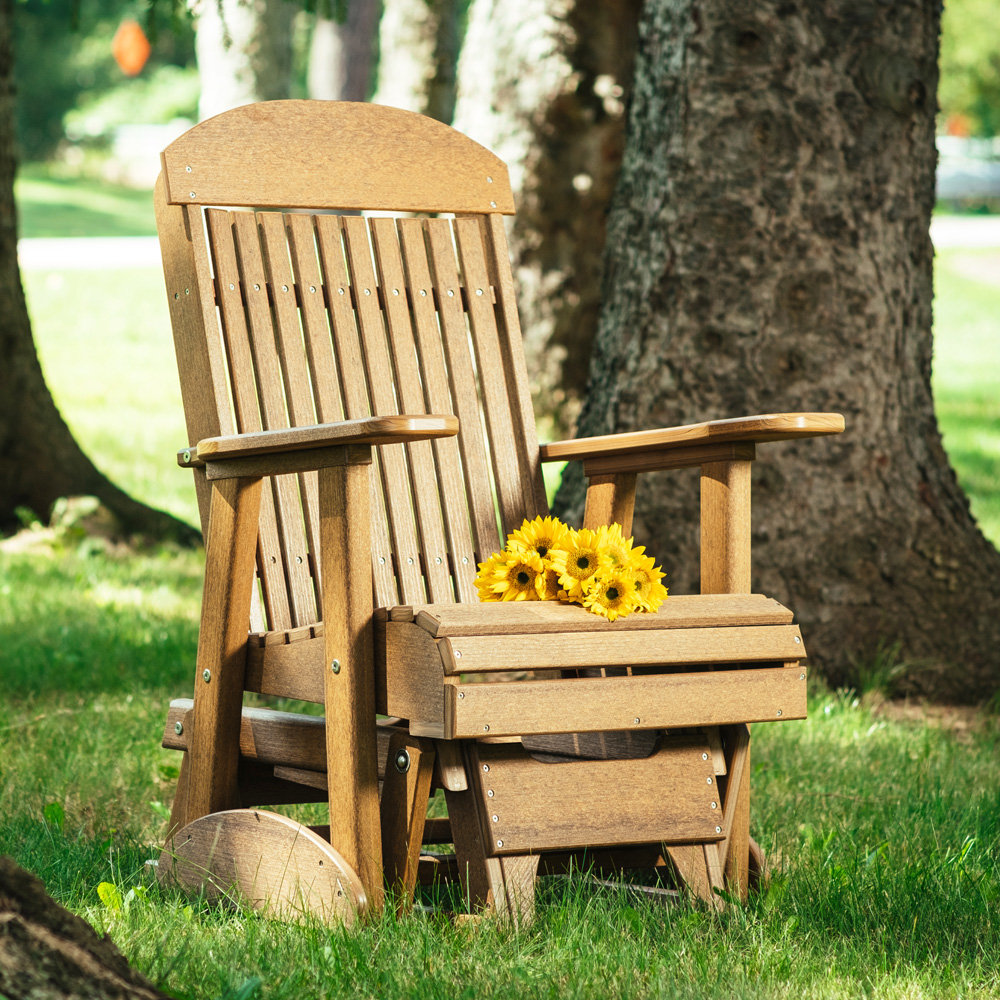 Custom color outdoor glider