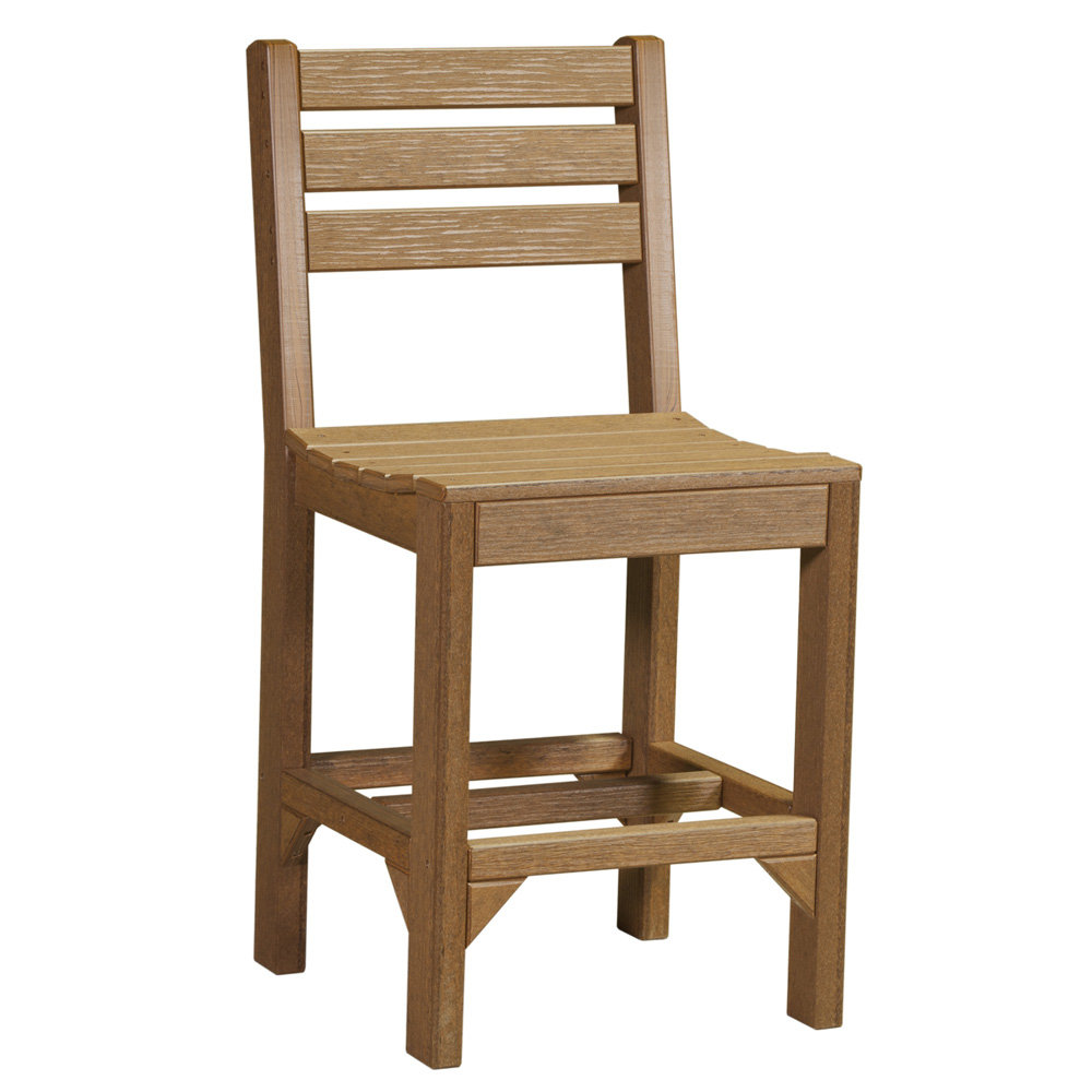 elevated outside dining set