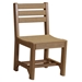 American made faux wood dining chairs