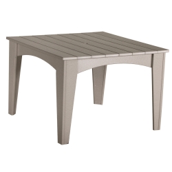 LuxCraft 44" Square Island Dining Table - IDT44S