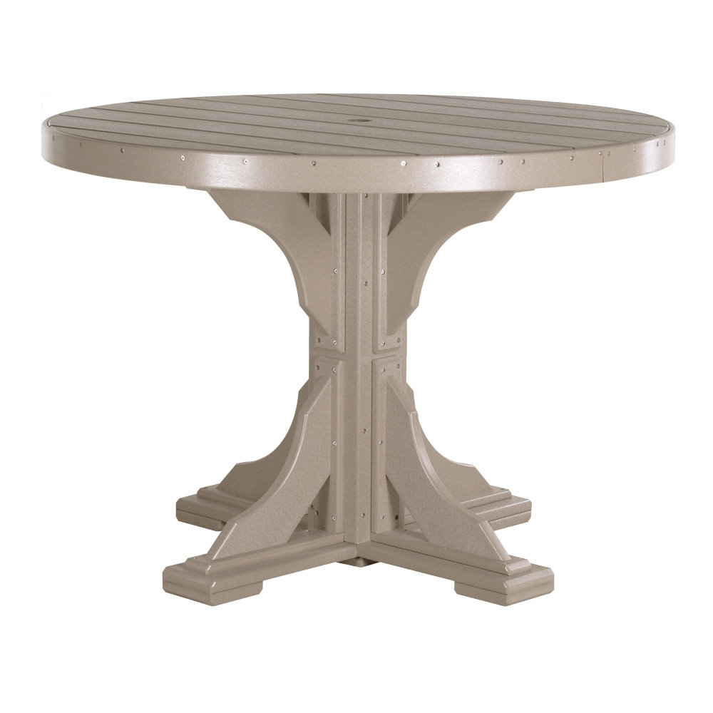 LuxCraft 4' Round Dining Table - P4RTD