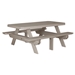 LuxCraft 6' Rectangular Picnic Table - P6RPT