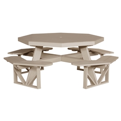 LuxCraft Octagon Picnic Table - POPT