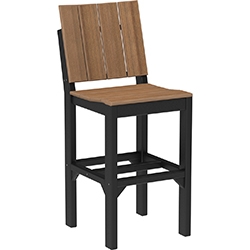 Antique Mahogany & Black - Premium Woodgrain