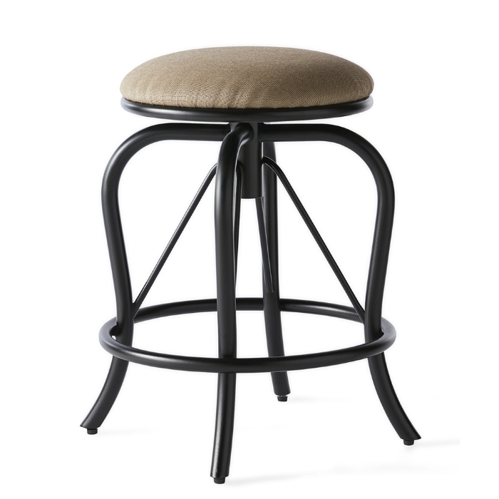 Aluminum outdoor bar stool