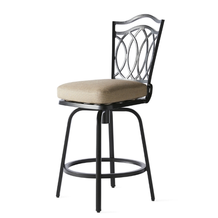 motion base outdoor bar stools