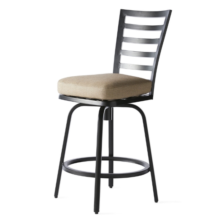 Transitional outdoor bar stool