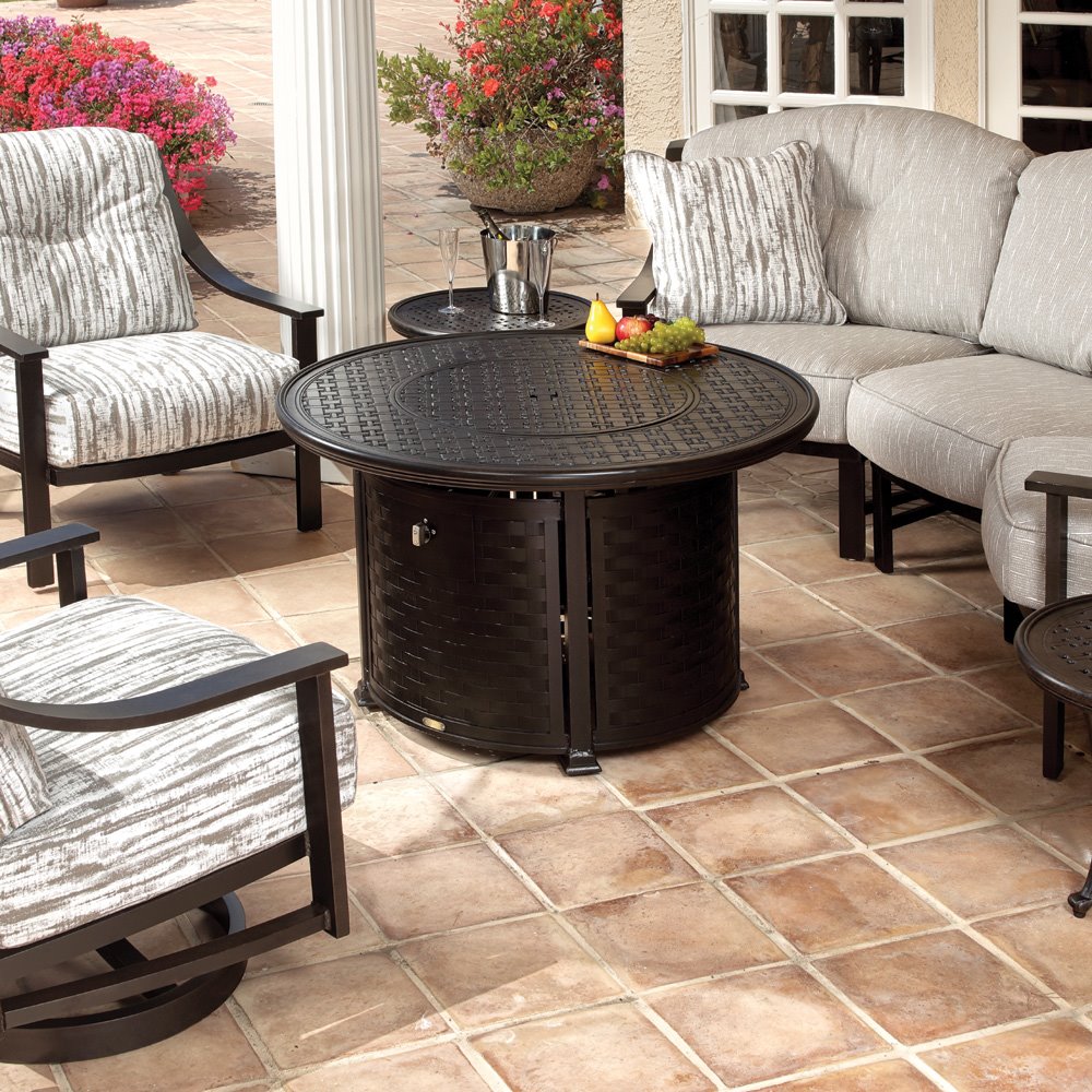 American made outdoor fire table