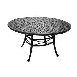 Mallin Napa 36" Round Umbrella Dining Table - 9-036U