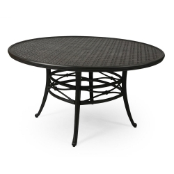 Mallin Napa 54" Round Umbrella Dining Table - 9-054U