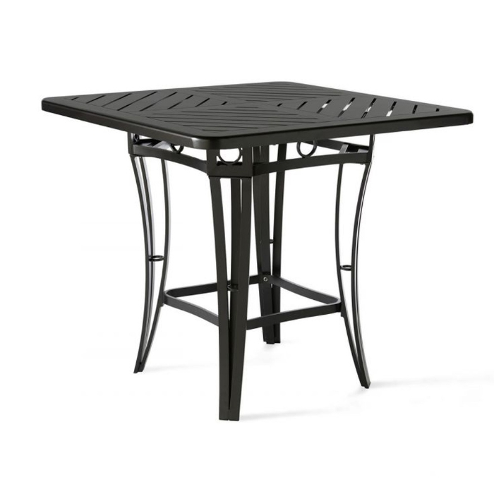 Mallin Salinas Slat 42" Square Counter Height Table - BD7742-F142