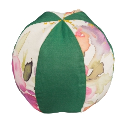 Mallin Small Beach Ball Throw Pillow with Alternating Fabrics - 33WPBSMA