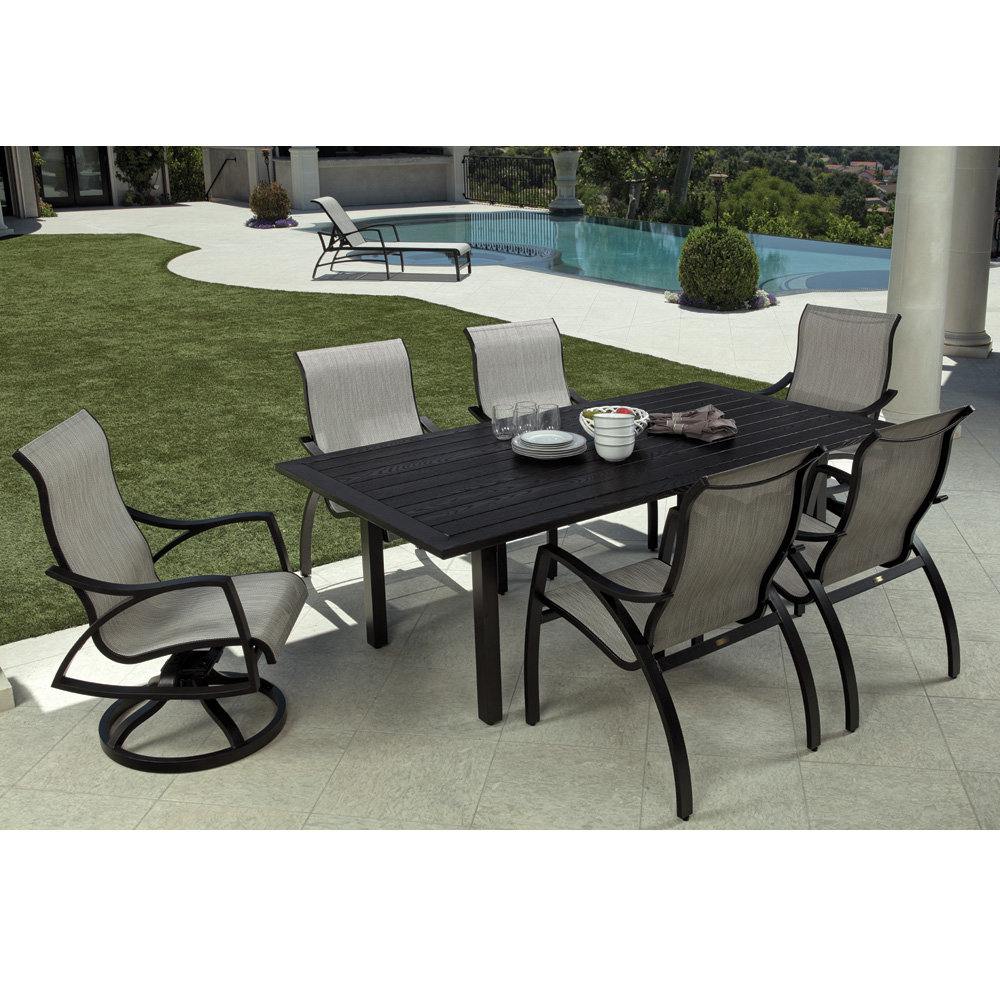 American made outdoor side table