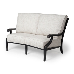 Mallin Turin Cushion Crescent Love Seat - TX-892