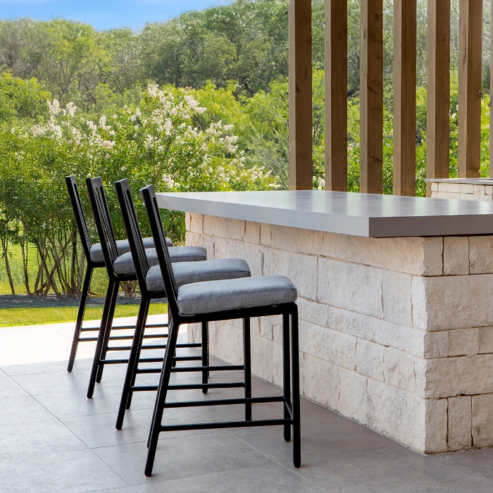 Aris Armless Counter Stool - 2731-CS
