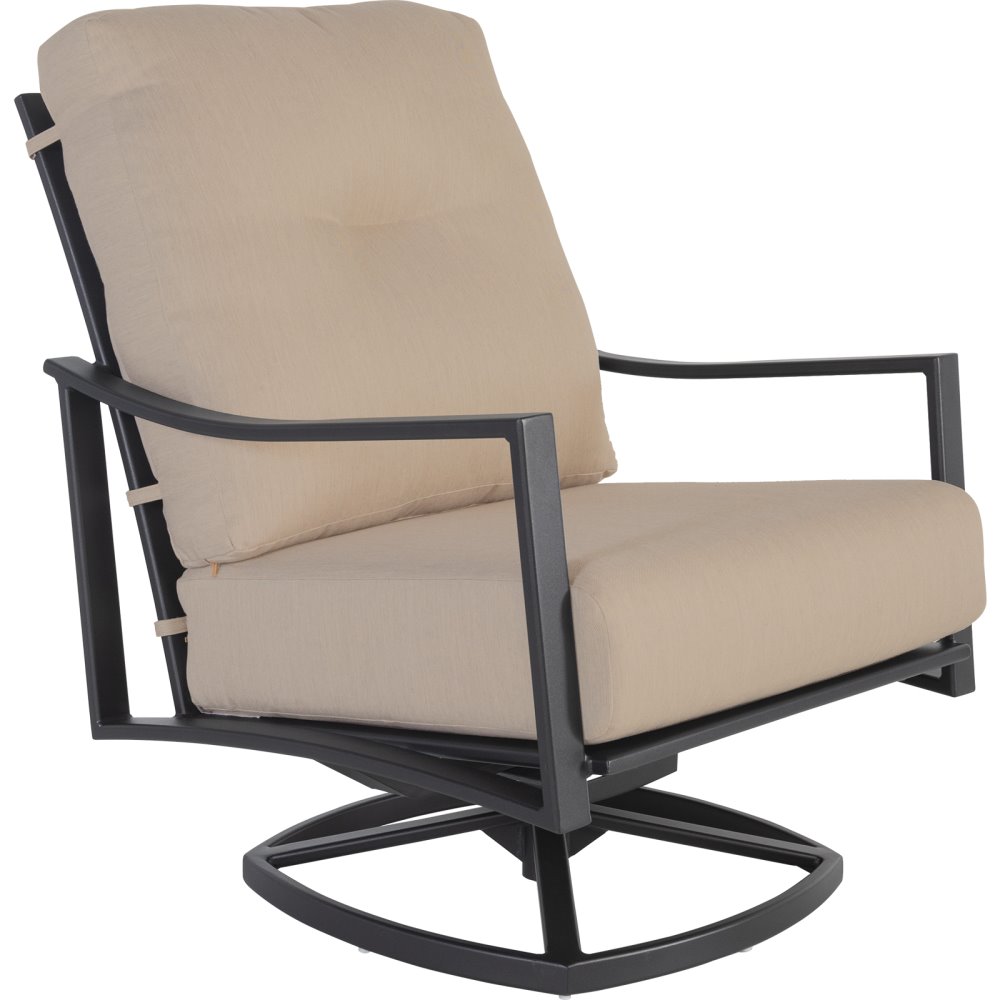 OW Lee Avana Swivel Rocker Lounge Chairs