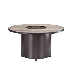 OW Lee Elba 54" Round Dining Height Fire Table - 5122-54RDD