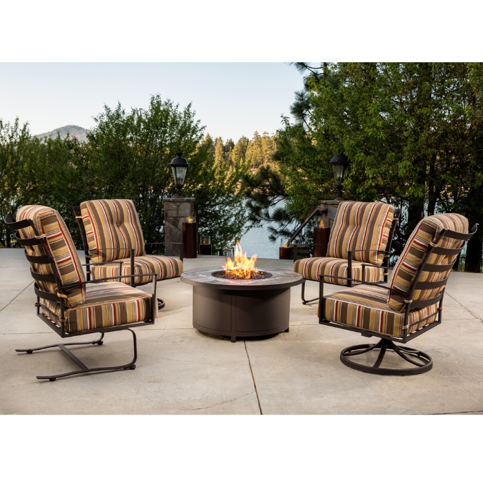 Durable Wrought Iron fire table