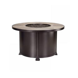 OW Lee Santorini 42" Round Chat Height Fire Pit - 5110-42RDC