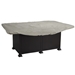 Santorini 36" x 58" Chat Height Fire Pit Table - 5110-3658C
