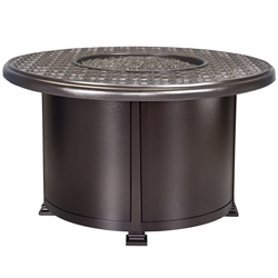 OW Lee Richmond 42" Round Chat Height Fire Pit Table - 5134-42RDC