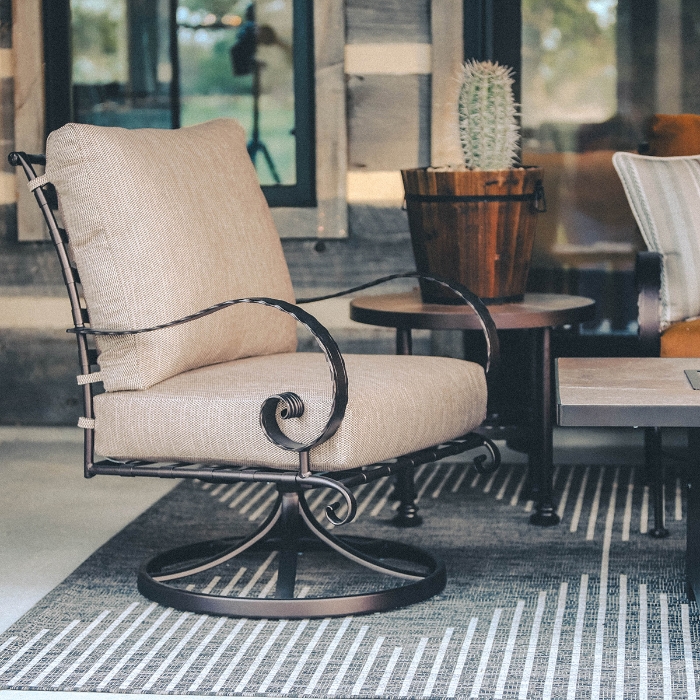 OW Lee Classico Swivel Rocker Lounge Chair