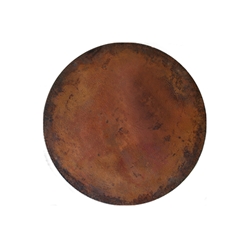 OW Lee Hammered Copper 42 inch round Table Top - CP-42