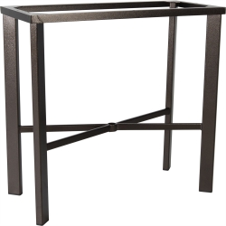 OW Lee Modern Aluminum Small Rectangle Bar Table Base - MA-BT05