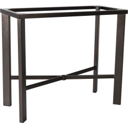 OW Lee Modern Aluminum Counter Height Small Rectangle Table Base - MA-CT05