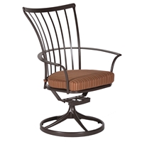 OW Lee Monterra Swivel Rocker Dining Arm Chair - 404-SR