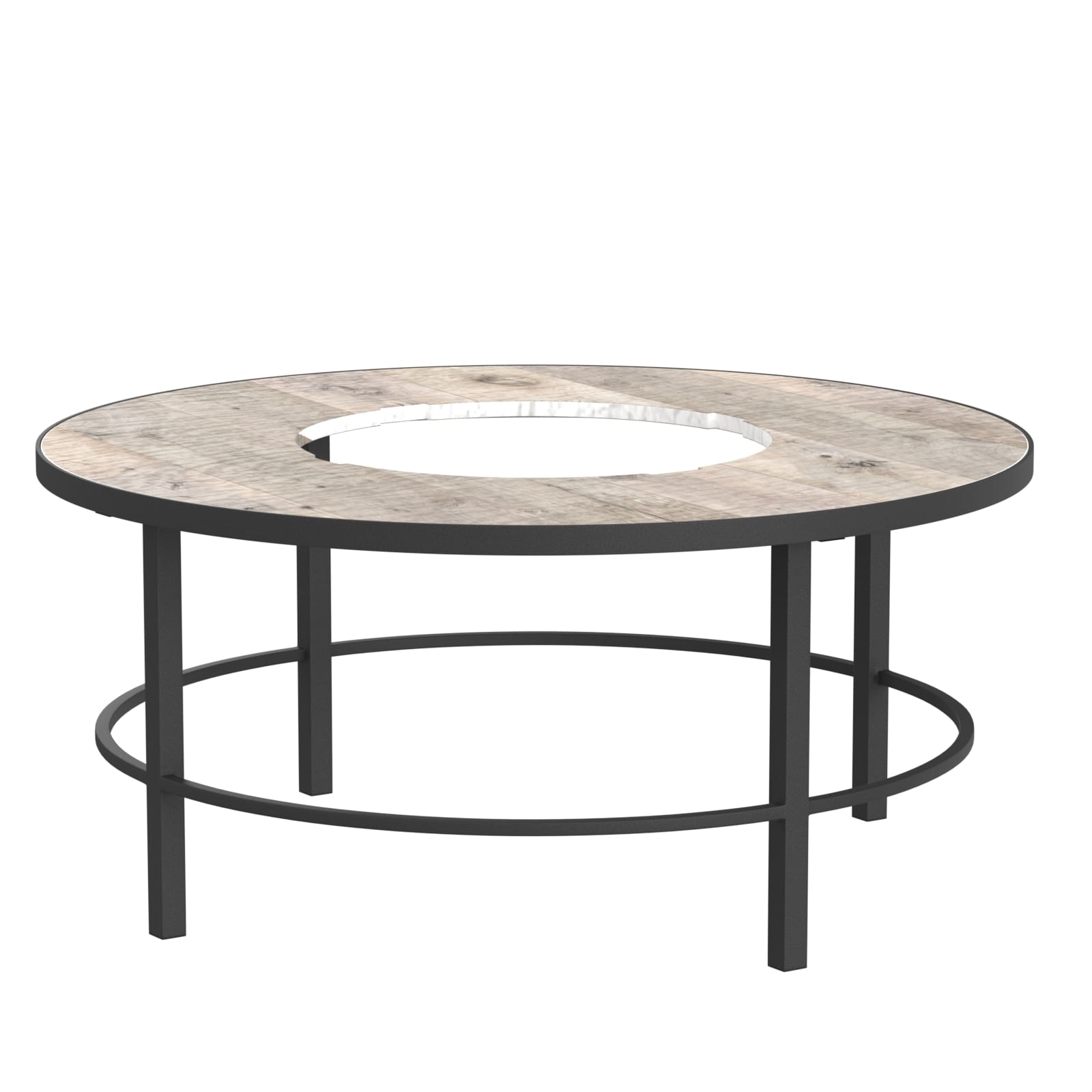 OW Lee Compass 54" Round Steel Fire Pit