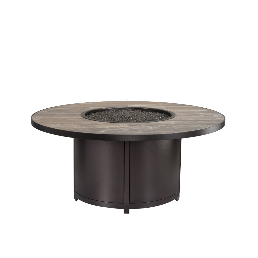 Capri 54" Round Chat Height Fire Table