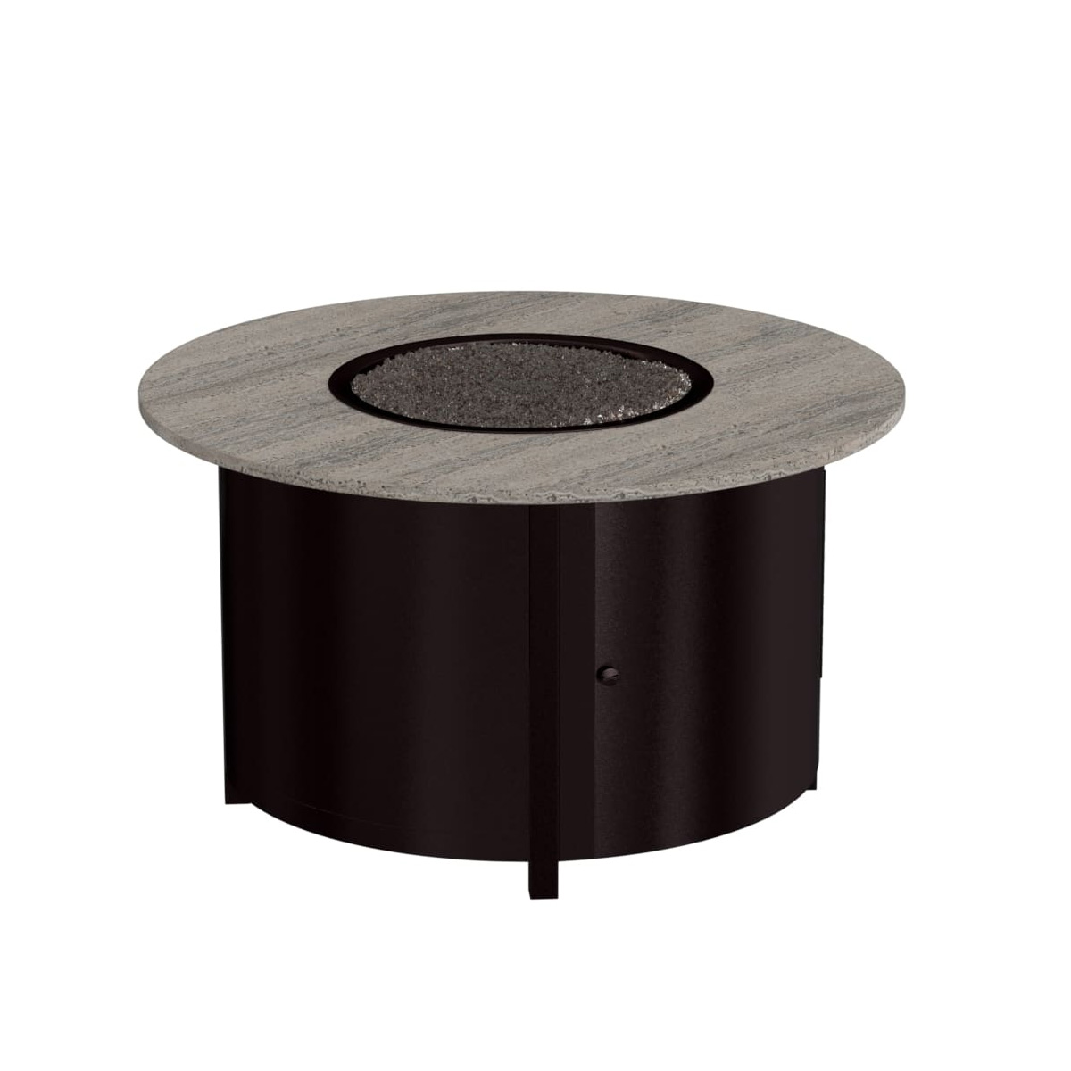 OW Lee Phoenix 42" Chat Height Steel Fire Pit with Dekton Top - 5113-42RDC