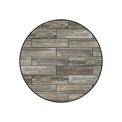 OW Lee Reclaimed Series 54 inch round Porcelain Tile Top - W-54