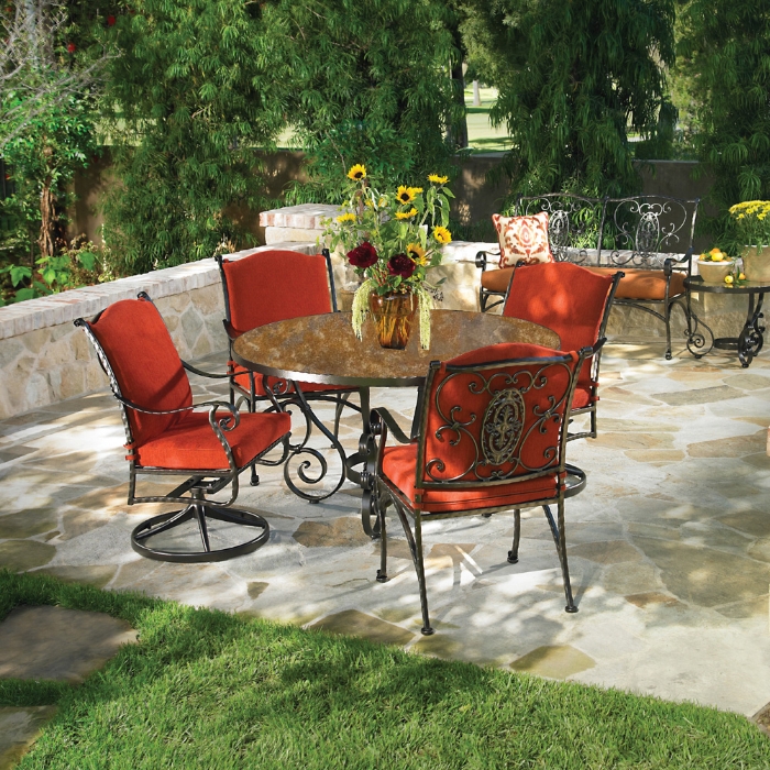 Warehouse Clearance San Cristobal Dining Set for 4 - OW-SANCRISTOBAL-WH1