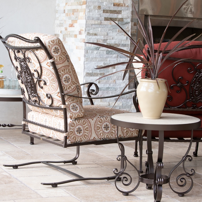 San Cristobal Spring Base Lounge Chair lifestyle